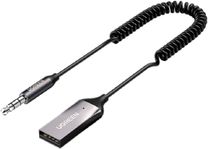 Bluetooth-ресивер UGREEN CM309 Bluetooth Car Receiver Aux with Mic Space Gray (UGR-70601)