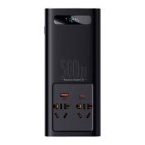 Автомобильный инвертор Baseus Super Si Power Inverter 500W (220V CN/EU) Black (CGNB000101) Автомобильный инвертор Baseus Super Si Power Inverter 500W (220V CN/EU) Black (CGNB000101)