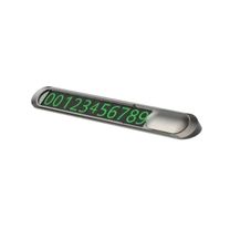 Парковочная карта Wiwu Lotto Vehicle Temporary Parking Card (CH 021) Silver