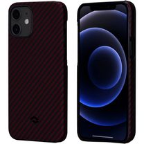 Чохол Pitaka MagEZ Case Twill Black/Red for iPhone 12 (KI1203M)