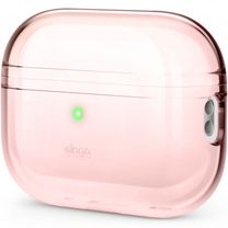 Чохол Elago Clear Case with Nylon Lanyard Lovely Pink for Airpods Pro 2nd Gen (EAPP2CL-BA+ROSTR-LPK)