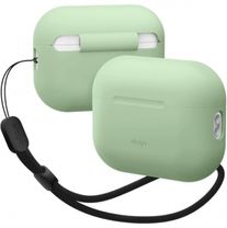 Чохол Elago Silicone Basic Case with Nylon Lanyard Pastel Green for Airpods Pro 2nd Gen (EAPP2SC-BA+ROSTR-PGR)