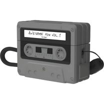 Чохол Elago Cassette Tape Case Black for Airpods Pro 2nd Gen (EAPP2TAPE-BK+STR-BK)
