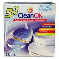 Таблетки в посудомийну машину CleanOK (28 шт упаковка) Таблетки в посудомийну машину CleanOK (28 шт упаковка)