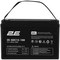 Акумуляторна батарея 2E GEL 12V 100Ah (2E-GDC12-100) Акумуляторна батарея 2E GEL 12V 100Ah (2E-GDC12-100)
