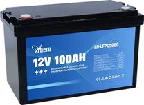 Аккумулятор ANERN AN-LFP12100C + bluetooth LiFePO4 1.28 кВт*ч 12V Europe