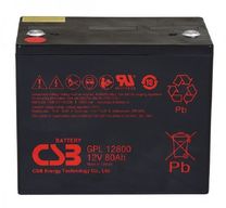 Аккумуляторная батарея CSB GPL12800, 12V 80Ah