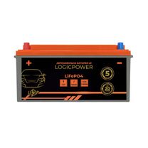 Автомобільний акумулятор LogicPower LiFePO4 12V - 160 Ah (+ зліва) BMS 1400А (24770)