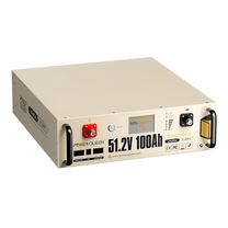 Акумуляторна батарея 51.2В 5120Вт*год Power Queen P51.2V100-100-COM-16-S3U монтаж в стійку 19"