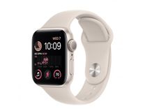 Apple Watch SE 2 GPS 40mm Starlight Aluminum Case w. Starlight S. Band - M/L (MNT63)