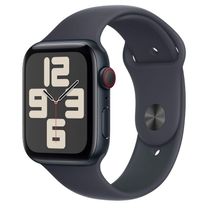 Apple Watch SE 2 2024 GPS 44mm Midnight Aluminum Case with Midnight Sport Band - M/L (MXEK3)
