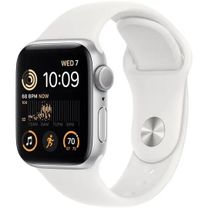 Вживаний Apple Watch SE 2 GPS 40mm Silver Aluminum Case with White Sport Band - S/M (MNT93)