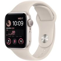 Смарт-часы Apple Watch SE 2 GPS 44mm Starlight Aluminum Case with Starlight Sport Band (MNJX3)
