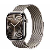 Смарт-часы Apple Watch Series 10 GPS + Cellular 46mm Natural Titanium Case w. Natural Milanese Loop - M/L (MWYC3)