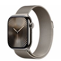 Смарт-часы Apple Watch Series 10 GPS + Cellular 42mm Natural Titanium Case w. Natural Milanese Loop (MWXF3)