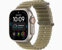 Смарт-часы Apple Watch Ultra 4 Natural Titanium Case with Translucent Kelp Ocean Band (MJCR4+MK7M4)