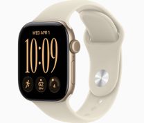 Смарт-часы Apple Watch Series 12 GPS 42mm Light Gold Aluminum Case with Sand Sport Band M/L (MJEE4)