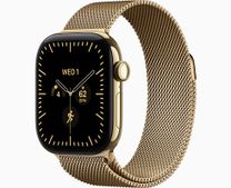 Смарт-часы Apple Watch Series 12 GPS + Cellular 42mm Radiant Gold Titanium Case with Radiant Gold Milanese L. (MJGL4)