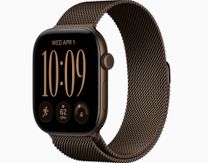 Смарт-часы Apple Watch Series 12 GPS + Cellular 46mm Dark Bronze Aluminum Case w. Dark Bronze Milanese L. M/L (MKDG4)