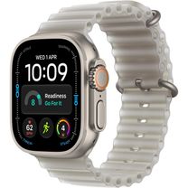 Смарт-годинник Apple Watch Ultra 4 Natural Titanium Case with Translucent Gray Ocean Band (MJAD4)