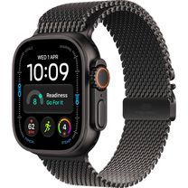Смарт-часы Apple Watch Ultra 4 Black Titanium Case with Black Titanium Milanese Loop - Large (MJAX4)