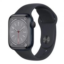 Смарт-годинник Apple Watch Series 8 GPS 41mm Midnight Aluminum Case w. Midnight Sport Band (MNU73) Open Box
