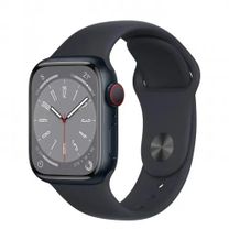 Смарт-часы Apple Watch Series 8 GPS + Cellular 41mm Midnight Aluminum Case w. Midnight S. Band S/M (MNUV3) Open Box