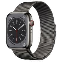 Смарт-годинник Apple Watch Series 8 GPS + Cellular 45mm Graphite S. Steel Case w. Milanese Loop Graphite (MNKW3/MNKX3)