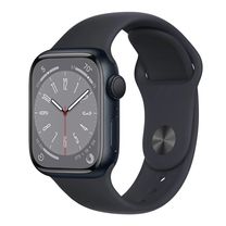 Смарт-часы Apple Watch Series 8 GPS + Cellular 45mm Midnight Aluminum Case w. Midnight Sport Band (MNK43)