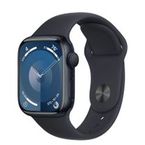 Apple Watch Series 9 GPS 41mm Midnight Aluminum Case w. Midnight Sport Band - M/L (MR8X3) Open Box