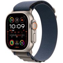 Вживаний Apple Watch Ultra 2 GPS + Cellular 49mm Titanium Case with Blue Alpine Loop - Medium (MREP3)