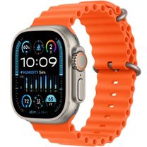Apple Watch Ultra 2 GPS + Cellular 49mm Titanium Case with Orange Ocean Band (MREH3) Apple Watch Ultra 2 GPS + Cellular 49mm Titanium Case with Orange Ocean Band (MREH3)