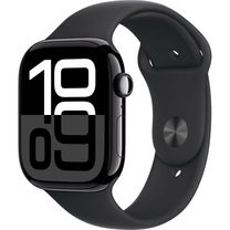 Б/У Apple Watch Series 10 GPS 46mm Jet Black Alu. Case w. Black Sport Band - M/L (MWWQ3)