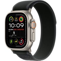 Apple Watch Ultra 2 2024 GPS + Cellular 49mm Natural Titanium Case with Black Trail Loop - M/L (MYT73+MXTR3) Apple Watch Ultra 2 2024 GPS + Cellular 49mm Natural Titanium Case with Black Trail Loop - M/L (MYT73+MXTR3)