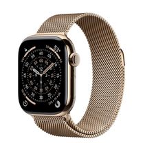 Apple Watch Series 11 GPS + Cellular 42mm Gold Titanium Case with Gold Milanese Loop (MF8Y4) Apple Watch Series 11 GPS + Cellular 42mm Gold Titanium Case with Gold Milanese Loop (MF8Y4)