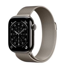 Apple Watch Series 11 GPS + Cellular 42mm Slate Titanium Case with Natural Milanese Loop (MF9K4+MGHY4) Apple Watch Series 11 GPS + Cellular 42mm Slate Titanium Case with Natural Milanese Loop (MF9K4+MGHY4)