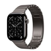 Apple Watch Series 11 GPS + Cellular 42mm Slate Titanium Case with Slate Link Bracelet (MF9K4+MXMD3)
