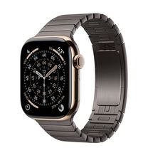 Apple Watch Series 11 GPS + Cellular 42mm Gold Titanium Case with Slate Link Bracelet (MF9M4+MXMD3) Apple Watch Series 11 GPS + Cellular 42mm Gold Titanium Case with Slate Link Bracelet (MF9M4+MXMD3)