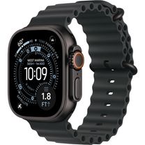 Apple Watch Ultra 3 GPS + Cellular 49mm Black Tit. Case w. Black Ocean Band (MF0J4) Open Box