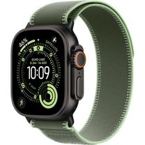 Apple Watch Ultra 3 GPS + Cellular 49mm Black Titanium Case with Green/Neon Trail Loop - M/L (MF254+MG9P4)