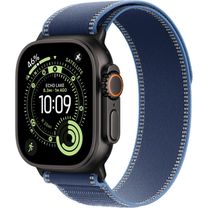 Apple Watch Ultra 3 GPS + Cellular 49mm Black Titanium Case with Blue/Bright Blue Trail Loop - S/M (MF254+MG9Q4)