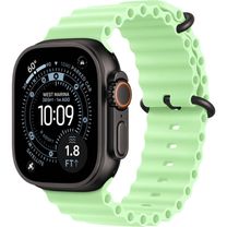 Apple Watch Ultra 3 GPS + Cellular 49mm Black Titanium Case with Neon Green Ocean Band (MF254+MGCL4)
