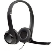 Навушники з мікрофоном Logitech H390 USB Black (981-000406)