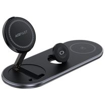 Беспроводное зарядное устройство Acefast E19 3in1 Qi2 Desktop Series (Black)