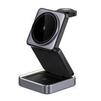 Беспроводное зарядное устройство для Acefast E20 Desktop 3in1 Series - black