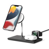 Бездротовий зарядний пристрій Native Union Snap 3-in-1 Magnetic Wireless Charger Black (SNAP-3IN1-BLK-EU)