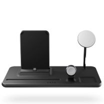 Беспроводное зарядное устройство Zens 4-in-1 MagSafe + Watch + iPad Wireless Charging Station Black (ZEDC21B/00) Беспроводное зарядное устройство Zens 4-in-1 MagSafe + Watch + iPad Wireless Charging Station Black (ZEDC21B/00)
