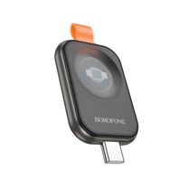 Беспроводное зарядное устройство для BOROFONE BQ25A Wireless charger for iWatch metal Gray