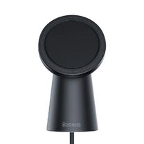 Беспроводное зарядное устройство Baseus Simple Magnetic Stand Wireless Charger 15W Black (CCJJ000001)