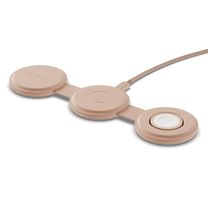 Беспроводное зарядное устройство Satechi OntheGo 3-in-1 Wireless Charger Desert Rose (ST-QTG31R) Беспроводное зарядное устройство Satechi OntheGo 3-in-1 Wireless Charger Desert Rose (ST-QTG31R)